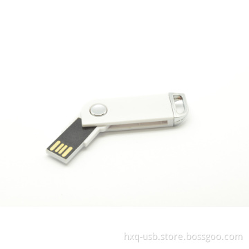 USB Drive Swivel Style with Metal Material